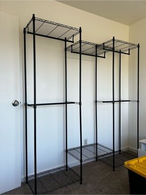 SONGMICS Heavy Duty Portable Closet WITH INSTRUCTION BOOK
